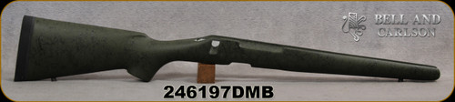Bell and Carlson - Remington 700 BDL - Sporter Style - Drop Mag Box, LA - Olive Green with Black Web