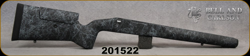 Bell and Carlson - Remington 700 - "M5 Detachable Magazine", Target/Competition - Adjustable Cheekpiece - SA - Black W/Grey Web