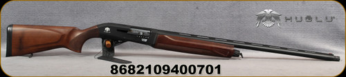 Huglu - 12Ga/3"/28" - Veyron - Gas Operated Semi-Auto - Turkish Walnut Stock/Matte Black Anodized Finish, Red Fiber Optic Front Sight, 5pc 7cm Mobile Chokes + 1 Mod. Extended Choke