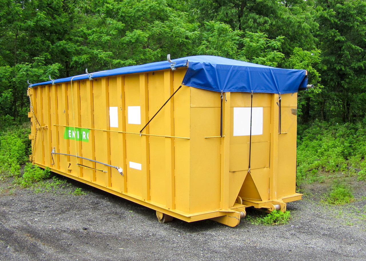 Roll Off Tarp Roll Tarp System | Open Top Cover | Deroche Canvas