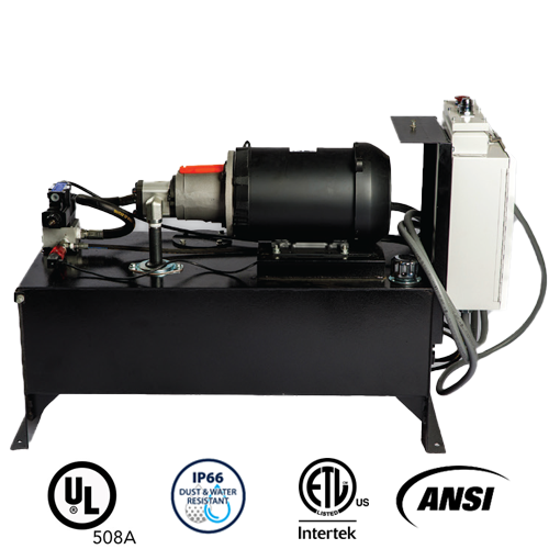 10HP-10GPM Coupled Mount Power Unit With Extended VERSA-PAK PLC ...