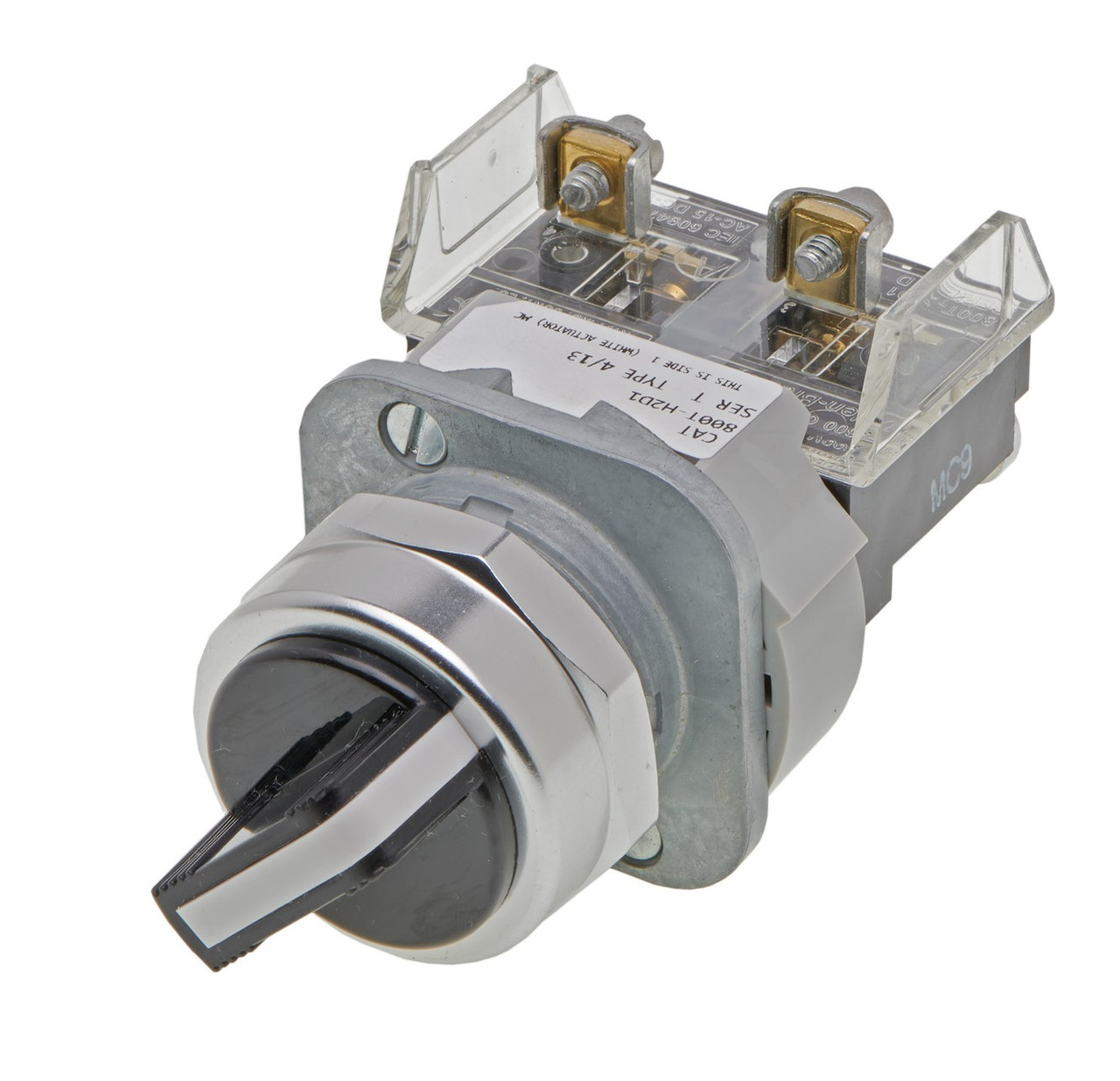 Allen-Bradley 30mm Selector Switch, 2 Position Maintained (800T-H2D1)