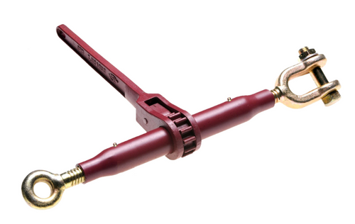 Ratchet Binder with Jaw, 1.06" Eye, 10" Barrel, 1" Screw Diameter Ratchet Binder with Jaw, 1.06" Eye, 10" Barrel, 1" Screw Diameter