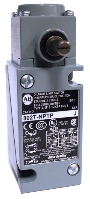 最大82%OFFクーポン Allen Bradley via TCS 802TA2U Ser. C NSFP WH 802T A2U 