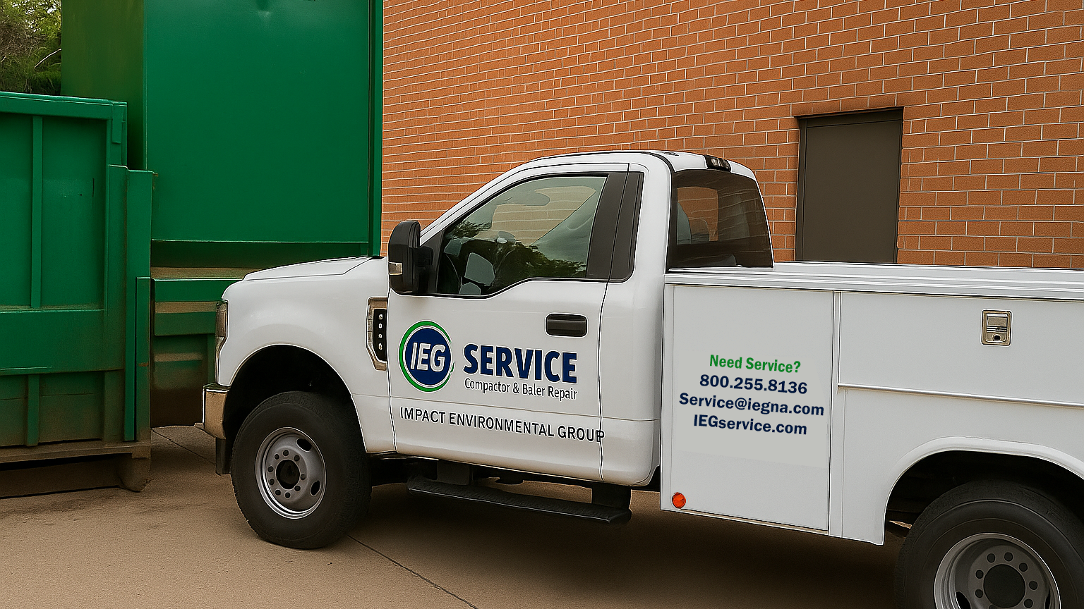 IEG - Compactor & Baler Emergency Repair Services in Los Angeles