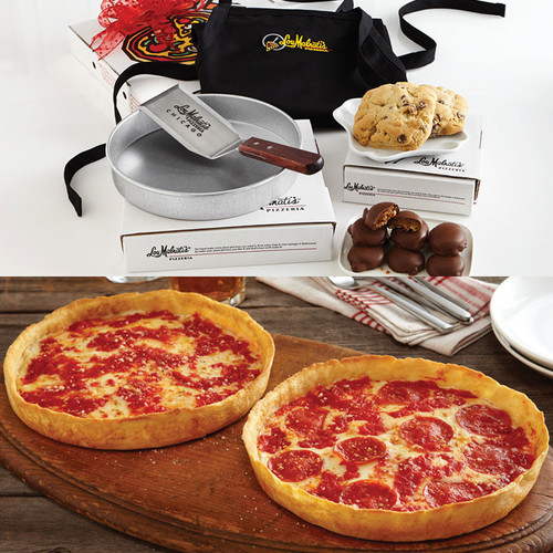 Lou Malnati's Gift Box Tower & 2 Pizzas