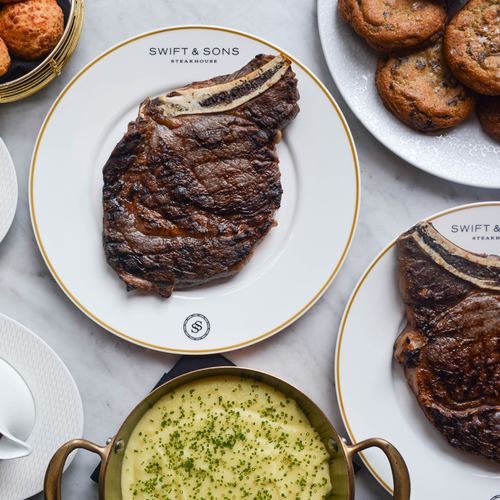 Swift & Sons Bone-In Ribeye Meal Kit