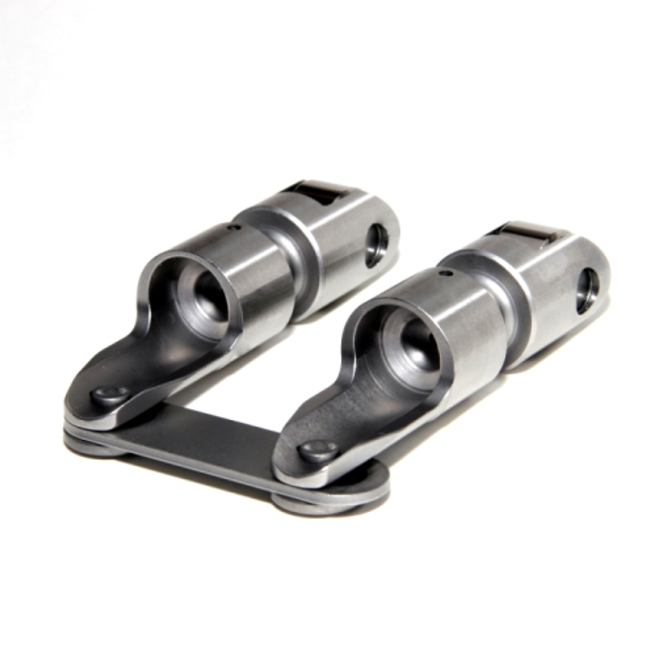 Morel 4604 / Erson RL955 Small Block Chevy Pro Race Series Solid Roller Lifters, .842" Body Dia.,  .750" Roller Dia. +.300 Tall Bowtie Vertical Tie-Bar