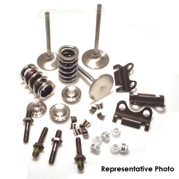 Hydraulic Flat Tappet Valve Train Kit, With "COMPETITION SERIES" Valves, 1.250" Valve Springs .500" Lift