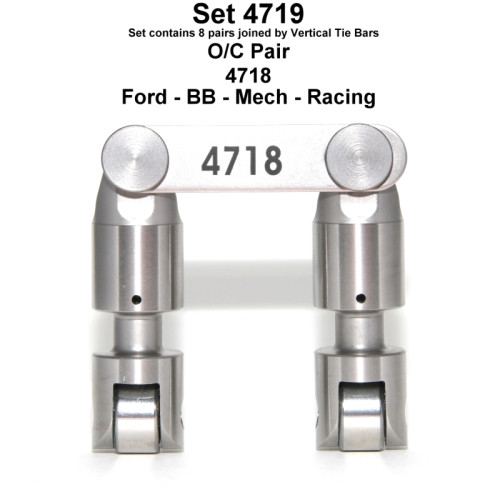 Morel 4719 / Erson RL957 Big Block Ford Solid Roller Lifters, .875