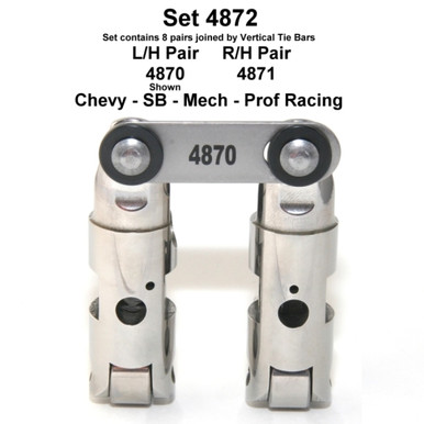 Morel 4872 / Erson RL983 SB Chevy Profesional Roller Lifters +.300