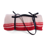 Dutch Navy Wool Blanket with Carrying Strap