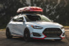 CSF 19-20 Hyundai Veloster N / 17-20 Hyundai i30 N MT Stepped Core Intercooler - Black - 8192B Photo - lifestyle view