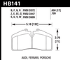 Hawk Porsche 911/928/944/968 Front Brake Pads - HB141D.650 User 1