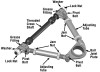 SPC Performance Pro Series Front Adjustable Upper Control Arm (Chrysler Thread-In 10deg) (Race Only) - 92542 Photo - Unmounted