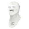Sparco Balaclava Hood Sock RW4 - White - 001487BI Photo - Primary