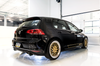 AWE Tuning Volkswagen GTI MK7.5 2.0T Track Edition Exhaust w/Diamond Black Tips 102mm - 3020-33046 Photo - Mounted