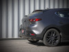 aFe 19-22 Mazda 3 L4 2.5L Takeda 3in to 2-1/2in 304 SS Axle-Back Exhaust w/ Carbon Fiber Tip - 49-37023-C Photo - Mounted