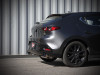 aFe 19-22 Mazda 3 L4 2.5L Takeda 3in to 2-1/2in 304 SS Axle-Back Exhaust w/ Blue Flame Tip - 49-37023-L Photo - Mounted