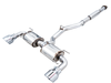 AWE Subaru BRZ/ Toyota GR86/ Toyota 86 Touring Edition Cat-Back Exhaust- Chrome Silver Tips - 3015-32486 Photo - Primary