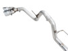AWE 0FG 21+ Ford F150 Dual Side Exit Cat-Back Exhaust- 4.5in Chrome Silver Tips - 3015-22067 Photo - out of package