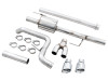 AWE 0FG 21+ Ford F150 Dual Side Exit Cat-Back Exhaust- 4.5in Chrome Silver Tips - 3015-22067 Photo - out of package