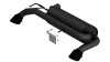 Borla 21-22 Ford Bronco 2.7L V6 4WD S-Type Axle Back Exhaust w/ Black Coated Tips - 11977CB Photo - Primary