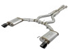 aFe 20-22 Audi RS6 Avant V8 4L (tt) MACH Force-Xp 3in to 2.5in 304 SS Cat-Back Exhaust w/ Black Tip - 49-36448-B Photo - Primary