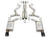 aFe 20-22 Audi RS6 Avant V8 4L (tt) MACH Force-Xp 3in to 2.5in 304 SS Cat-Back Exhaust w/ Black Tip - 49-36448-B Photo - Unmounted