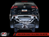 AWE Tuning VW MK7 Golf Alltrack/Sportwagen 4Motion Track Edition Exhaust - Diamond Black Tips - 3020-33048 Photo - out of package