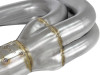 aFe 12-17 Toyota 86 / FRS / BRZ Twisted Steel 304 Stainless Steel Long Tube Header w/ Cat - 48-36005-1HC Photo - Close Up