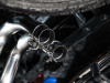 AWE 16-22 Toyota Tacoma 0FG Catback Exhaust w/ BashGuard - Dual Diamond Black Tips - 3015-33826 Photo - Close Up