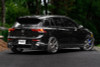 MBRP 2022 Volkswagon Golf R MK8 3in Cat-Back Quad Rear w/ Carbon Fiber Tips Valve Delete Exhaust - S46123CF Photo - Close Up