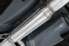 MBRP 2022+ Subaru WRX 3in Cat-Back Dual Split Rear Quad Carbon Fiber Tips Race Profile Exhaust - S48083CF Photo - Close Up