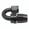 DeatschWerks 8AN Female Swivel 180-Degree Hose End CPE - Anodized Matte Black - 6-02-0808-B Photo - Primary