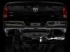 AWE Tuning 09-18 RAM 1500 5.7L (w/o Cutouts) 0FG Single Side Exit Cat-Back Exhaust - Chrome Tips - 3015-32304 Photo - Mounted