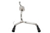 Corsa 21-22 Ford Bronco 2.7L 4-Door 2.75in Cat-Back Dual Rear Exhaust w/ 4in Straight-Cut Black Tips - 21210BPC Photo - Primary