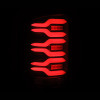 AlphaRex 14-18 GMC Sierra 1500/2500HD/3500HD LUXX-Series LED Tail Lights Blk w/Actv Light & Seq. Sig - 630040 User 4
