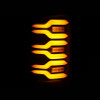 AlphaRex 14-18 GMC Sierra 1500/2500HD/3500HD LUXX-Series LED Tail Lights Blk w/Actv Light & Seq. Sig - 630040 User 6