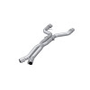 MBRP 21-23 BMW M4 G82 / M3 G80 3.0L T304 Stainless Steel 3in Resonator Bypass X-Pipe - S4501304 Photo - Primary