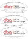 DBA 06-11 Honda Civic Si XP Performance Front Brake Pads - DB1452XP Photo - out of package