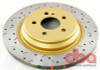 DBA 00-01 Mercedes-Benz ML430 163.172 Rear 4000 Series Drilled & Slotted Rotor - 4553XS Photo - Primary