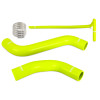 Mishimoto 2022+ Subaru WRX Silicone Radiator Coolant Hose Kit - Neon Yellow - MMHOSE-WRX-22NY Photo - Primary