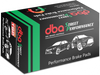 DBA 95-04 Toyota Tacoma (6 Lug) Front SP Performance Brake Pads - DB1149SP Photo - in package