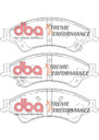 DBA 11-15 Ford Ranger 2.2L Diesel 2Dr XP Performance Front Brake Pads - DB2074XP Photo - out of package