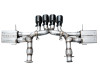 AWE 2023 C8 Corvette Z06 SwitchPath Cat-Back Exhaust - Diamond Black Tips - 3025-43906 Photo - out of package