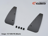 Cusco 2022+ Toyota GR Yaris EVA Bolt On Front Mud Flaps - Black - 1C7 850 FB User 1