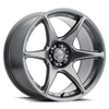 Kansei K11G Tandem 18x9.5in / 5x100 BP / 22mm Offset / 73.1mm Bore - Gunmetal Wheel - K11G-189516+22 User 1