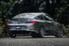 MBRP 22-24 Honda Civic SI 1.5L T304 SS 3in Cat-Back Exhaust 2.5in Dual Split Rear w/ CF Tips - S49033CF Photo - lifestyle view