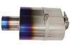 GReddy Universal 3.0in RS-Ti Oval Titanium Muffler - 11003530 Photo - Close Up